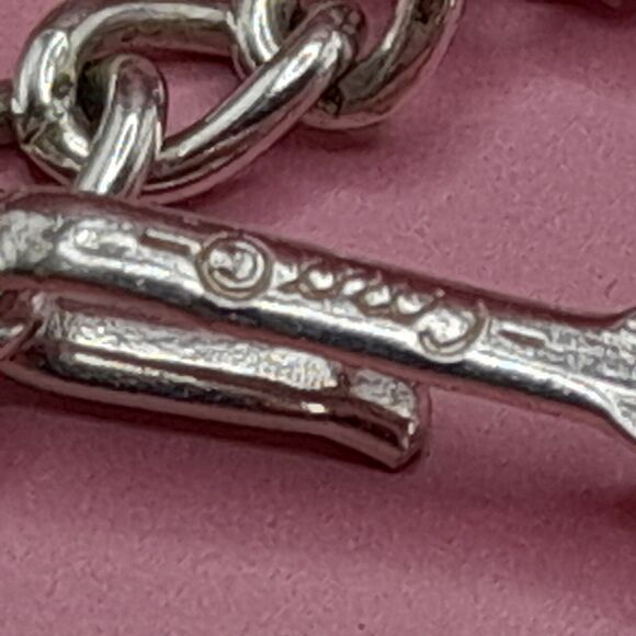 VTG Signed Coro White Moonglow Thermoset Lucite Choker Necklace 1950s 17 Inch - Picture 9 of 11